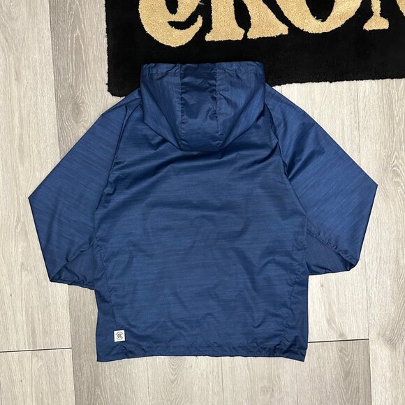 Reigning Champ Packable Printed Men's Blue Windbreaker Jacket - Size Medium - Picture 2 of 8